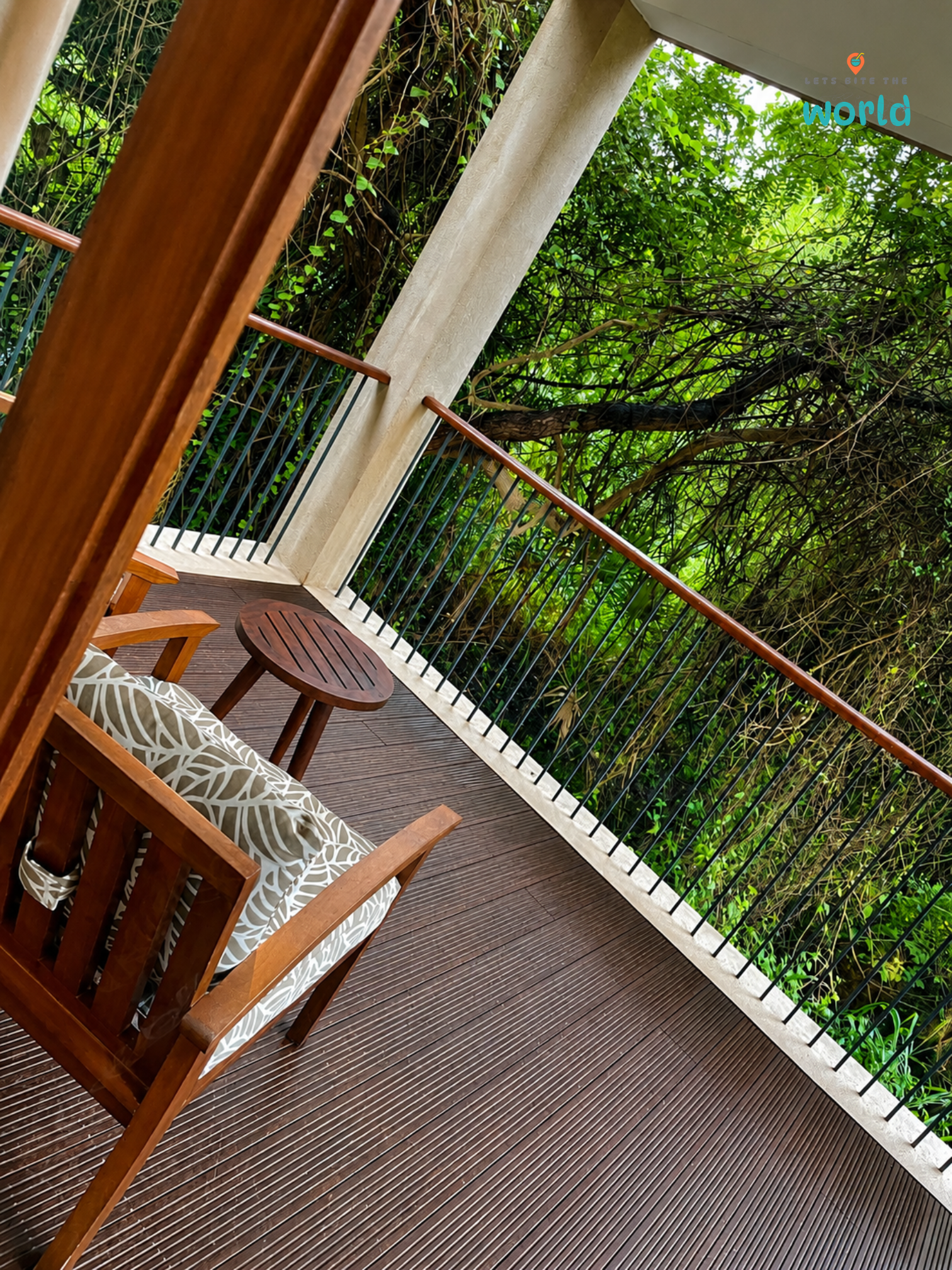 Checked into our room inside the jungle