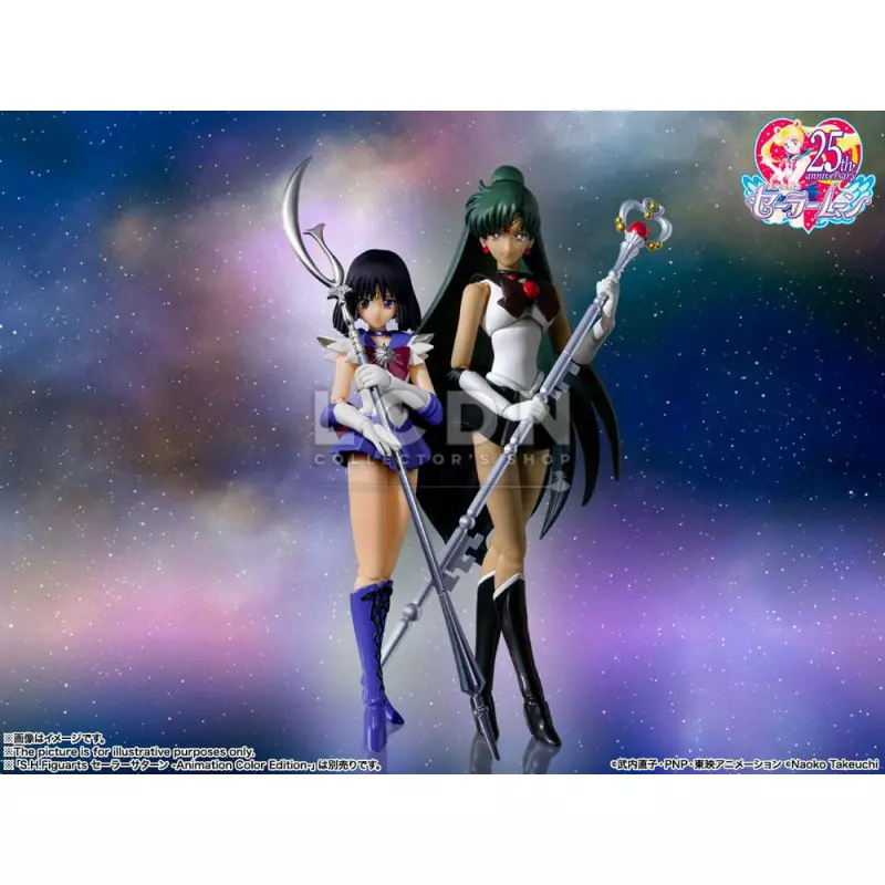 Sailor Moon S.H. Figuarts Action Figure Sailor Pluto Animation Color Edition 15cm
