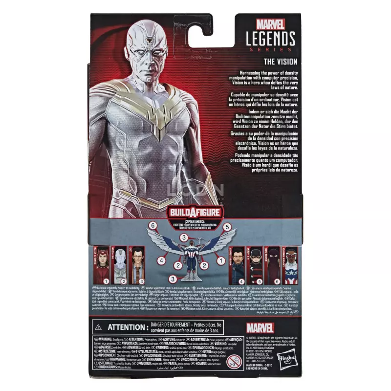 Wanda Vision Marvel Legends Series Avengers Action Figurine Vision 15cm