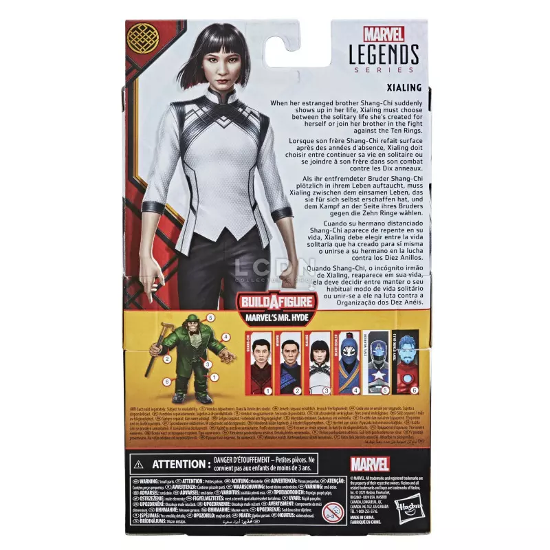 Shang-Chi Legend Of Ten Rings Marvel Legends Series Action Figure Xialing 15cm