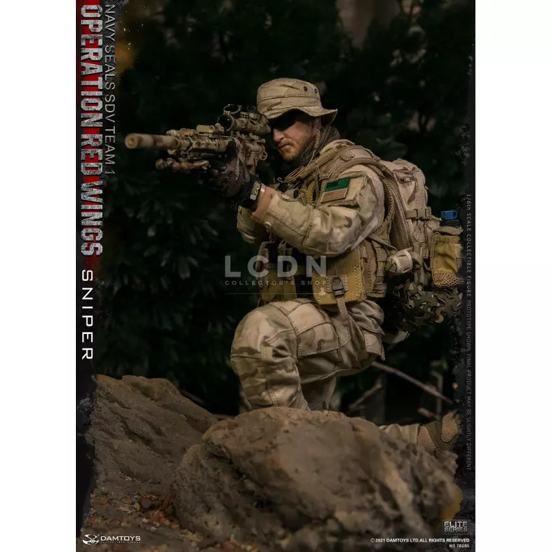 Operation Red Wings NAVY SEALS SDV TEAM 1 Sniper 1/6 Action Figurine DAMTOYS 78085