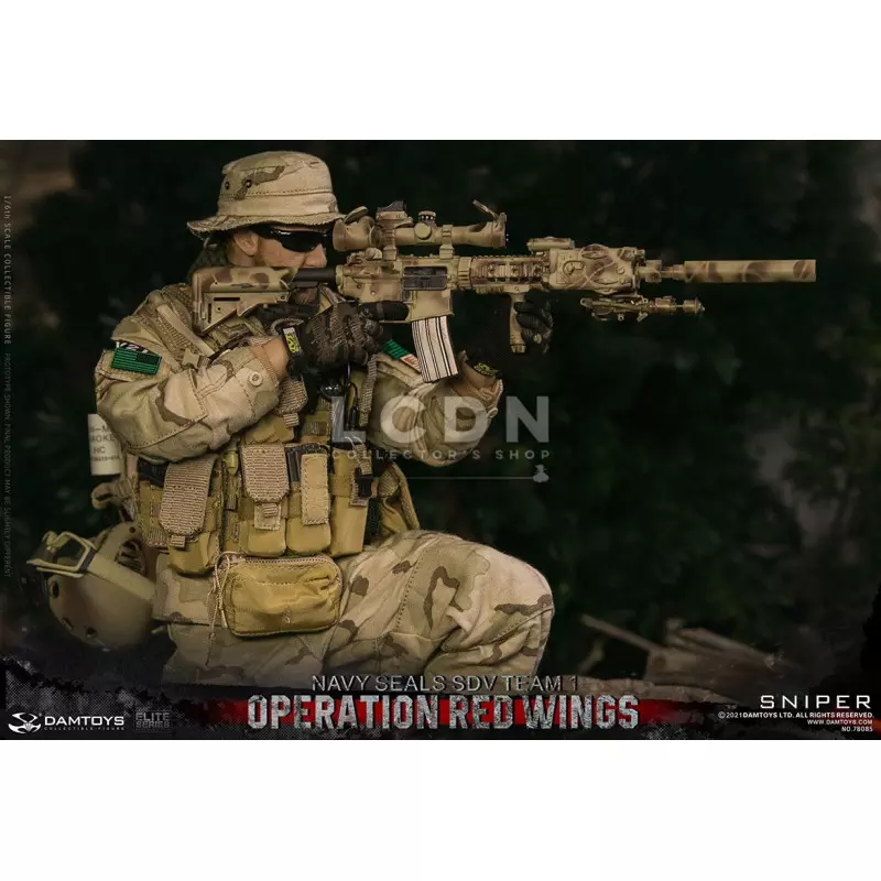Operation Red Wings NAVY SEALS SDV TEAM 1 Sniper 1/6 Action Figurine DAMTOYS 78085