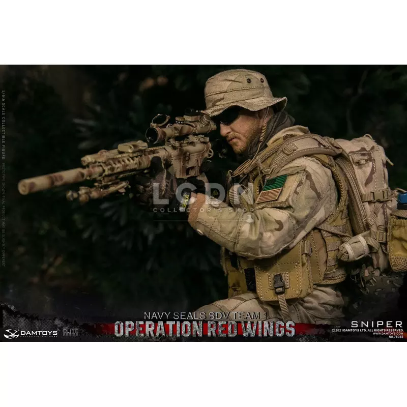 Operation Red Wings NAVY SEALS SDV TEAM 1 Sniper 1/6 Action Figurine DAMTOYS 78085