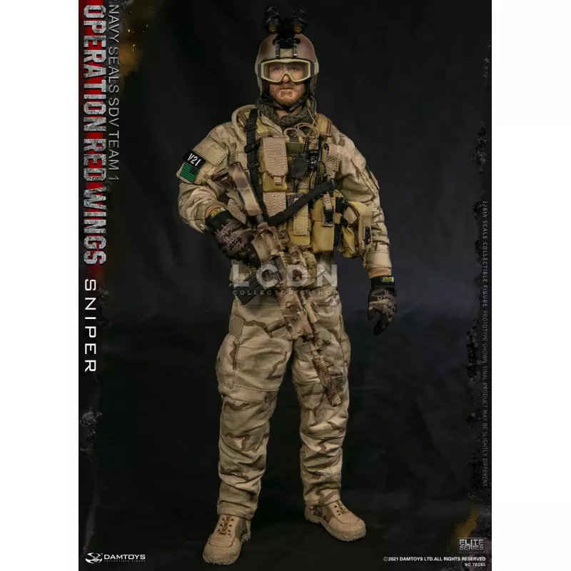 Operation Red Wings NAVY SEALS SDV TEAM 1 Sniper 1/6 Action Figurine DAMTOYS 78085