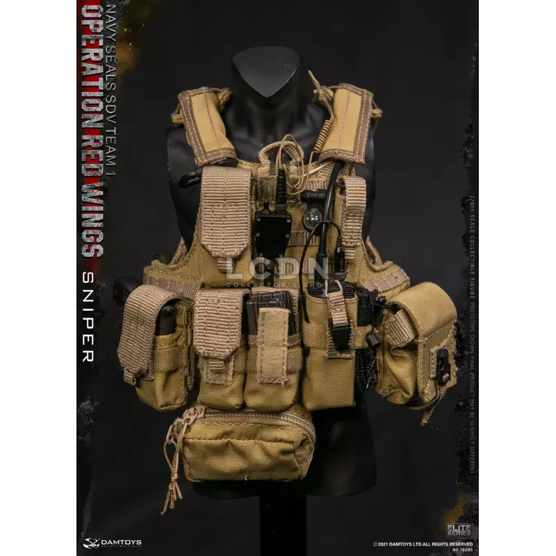 Operation Red Wings NAVY SEALS SDV TEAM 1 Sniper 1/6 Action Figurine DAMTOYS 78085
