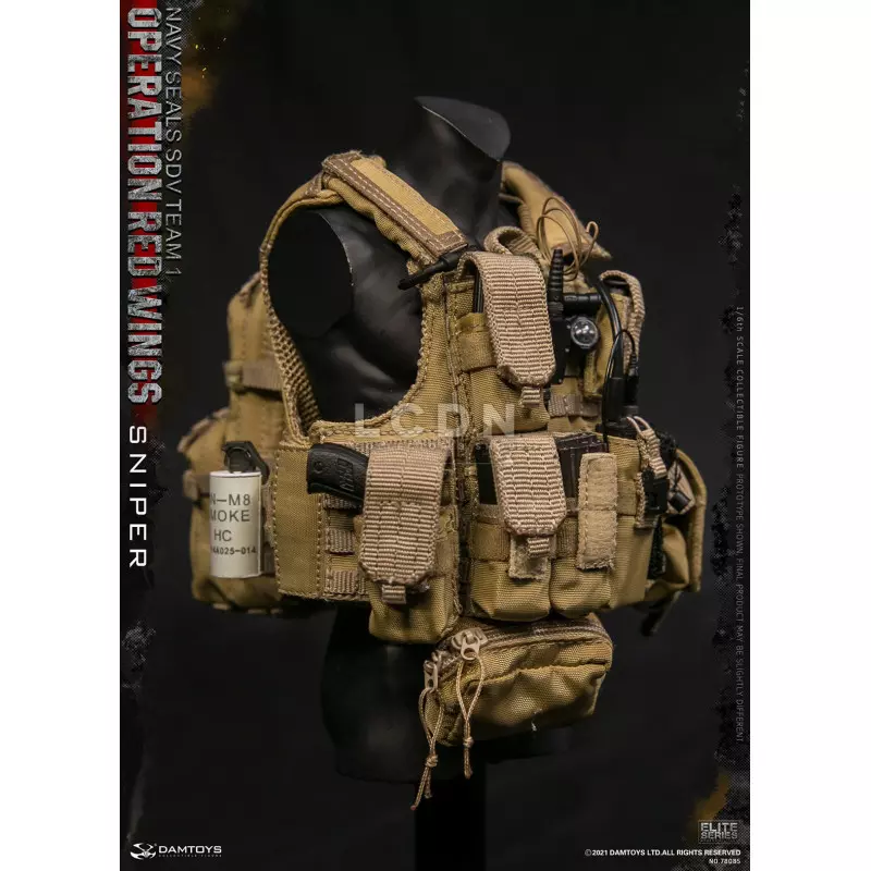 Operation Red Wings NAVY SEALS SDV TEAM 1 Sniper 1/6 Action Figurine DAMTOYS 78085