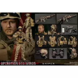 Operation Red Wings NAVY SEALS SDV TEAM 1 Sniper 1/6 Action Figurine DAMTOYS 78085