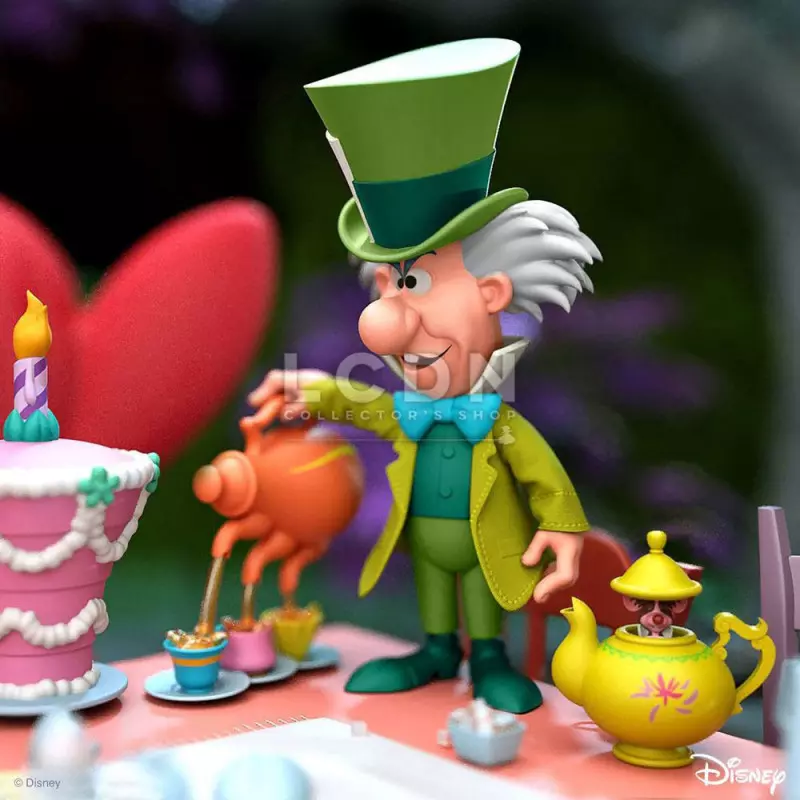Disney Alice au pays des merveilles Action Figurine Ultimates Tea Time du Chapelier Fou 18cm
