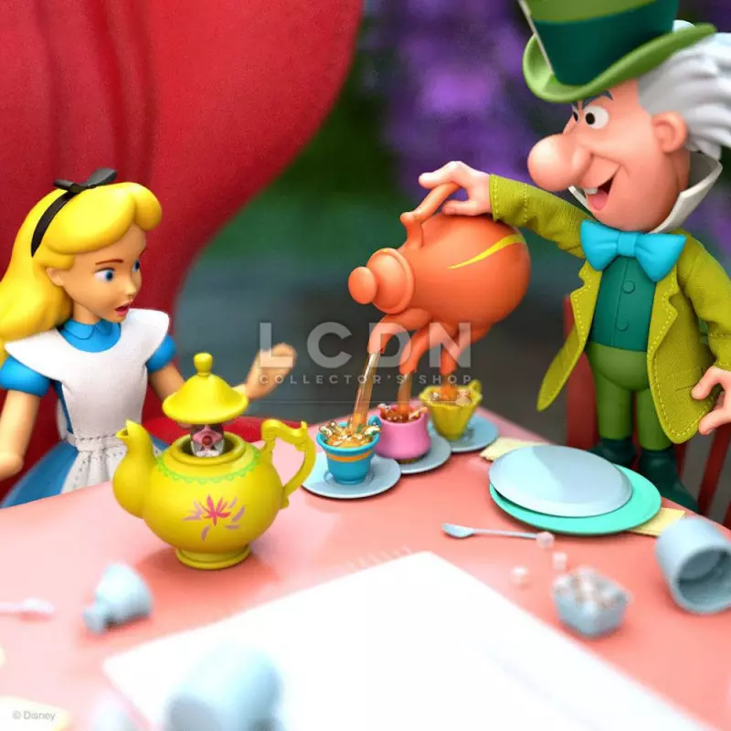 Disney Alice au pays des merveilles Action Figurine Ultimates Tea Time du Chapelier Fou 18cm