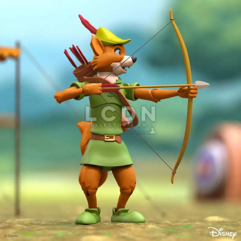 Disney Robin Hood Action Figure Ultimates Robin Hood Stork Costume 18cm