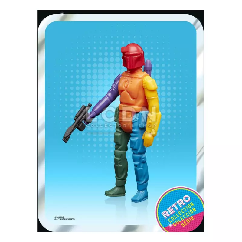 Star Wars Retro Collection Set of 6 Variants Action Figures 2021 Multi-Colored Boba Fett Prototype Edition 10cm