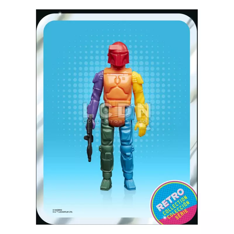 Star Wars Retro Collection Set of 6 Variants Action Figures 2021 Multi-Colored Boba Fett Prototype Edition 10cm