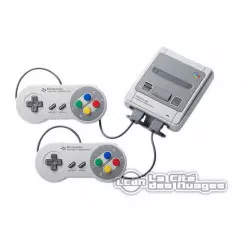 Console Retro Nintendo Classic Mini Super Nintendo Entertainment System with 21 Videogames