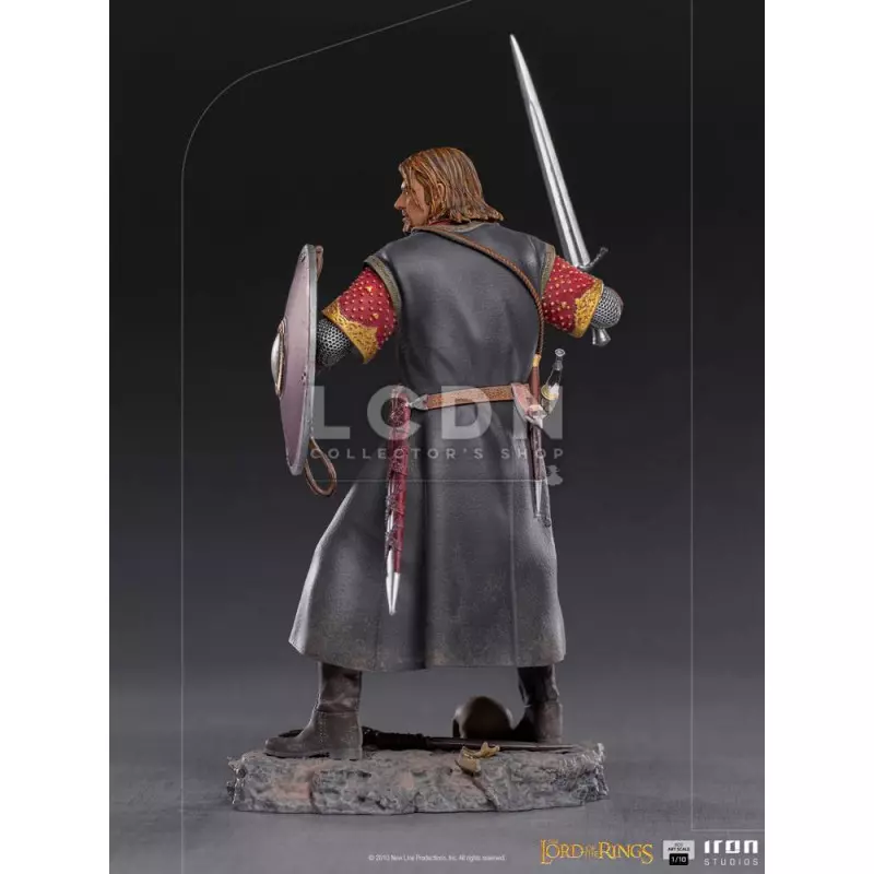 Le Seigneur des Anneaux (The Lord of the Rings) Statue 1/10 BDS Art Scale Boromir 23cm (Modèle d&#039;exposition)