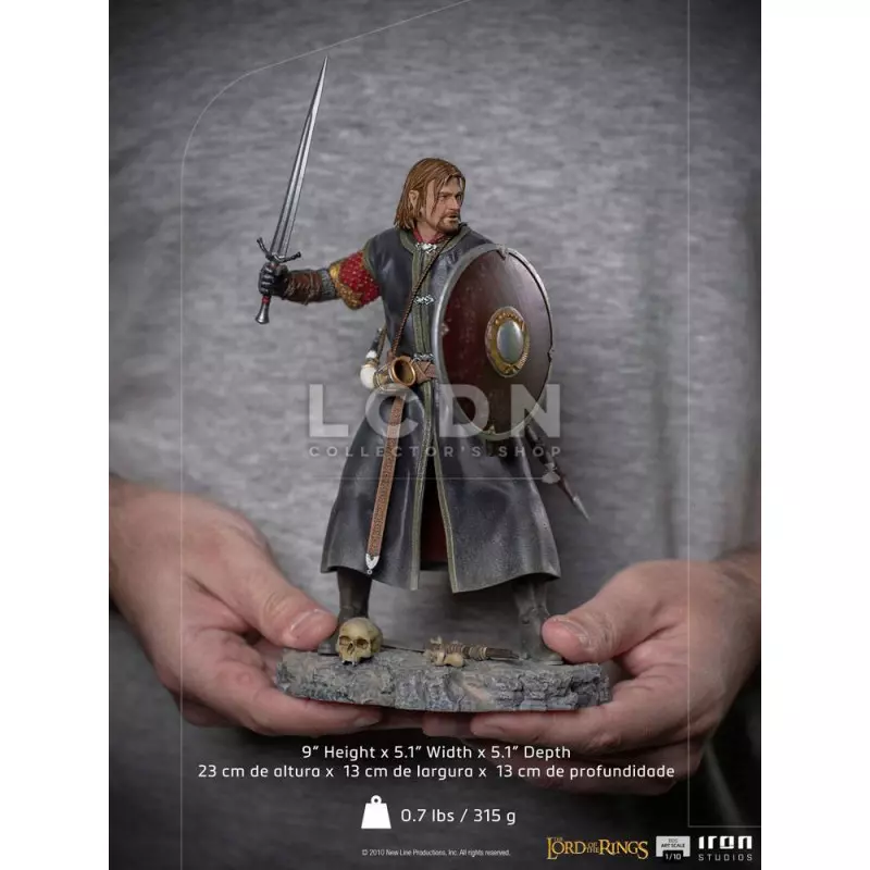 Le Seigneur des Anneaux (The Lord of the Rings) Statue 1/10 BDS Art Scale Boromir 23cm (Modèle d&#039;exposition)