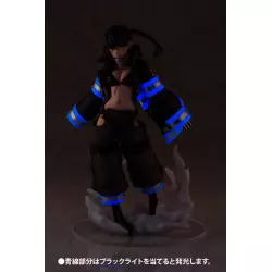 Fire Force Statue PVC ARTFXJ 1/8 Tamaki Kotatsu Glows in the Dark Bonus Edition 20cm