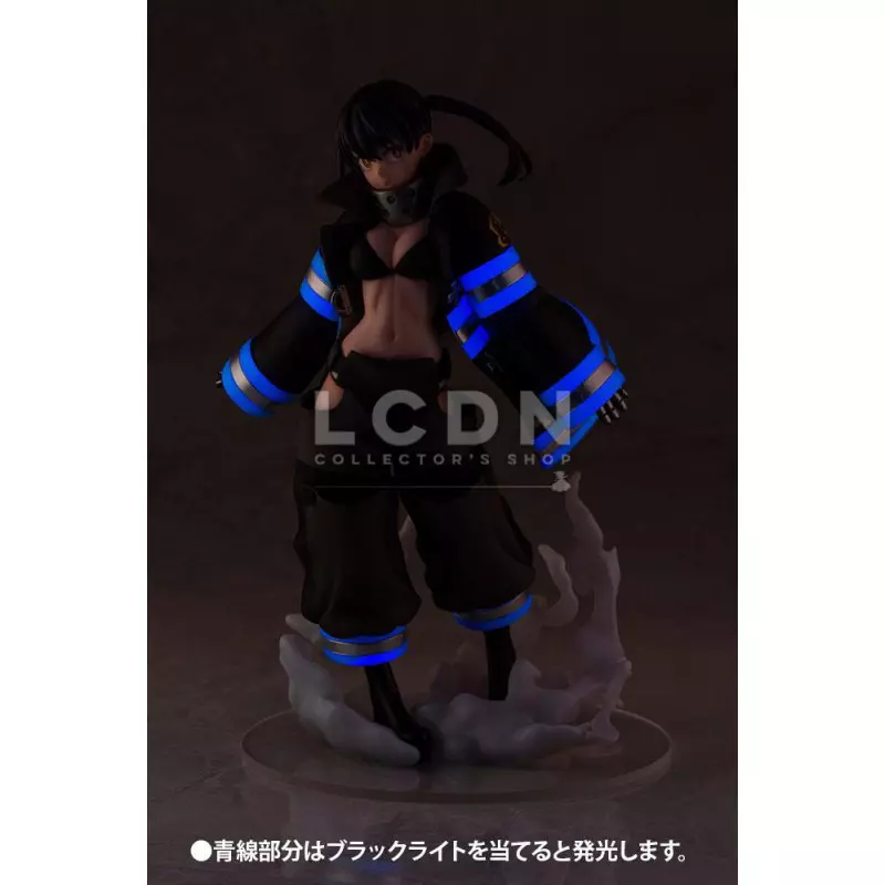 Fire Force Statue PVC ARTFXJ 1/8 Tamaki Kotatsu Glows in the Dark Bonus Edition 20cm