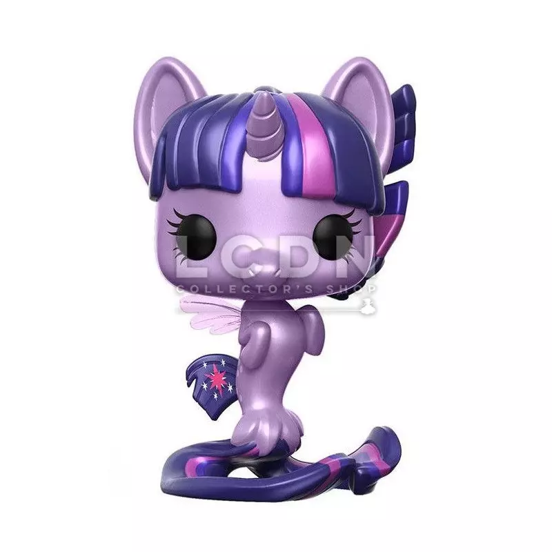 My Little Pony POP Movies Twilight Sparkle Sea Pony Chase Version Vinyl Figure 10cm n