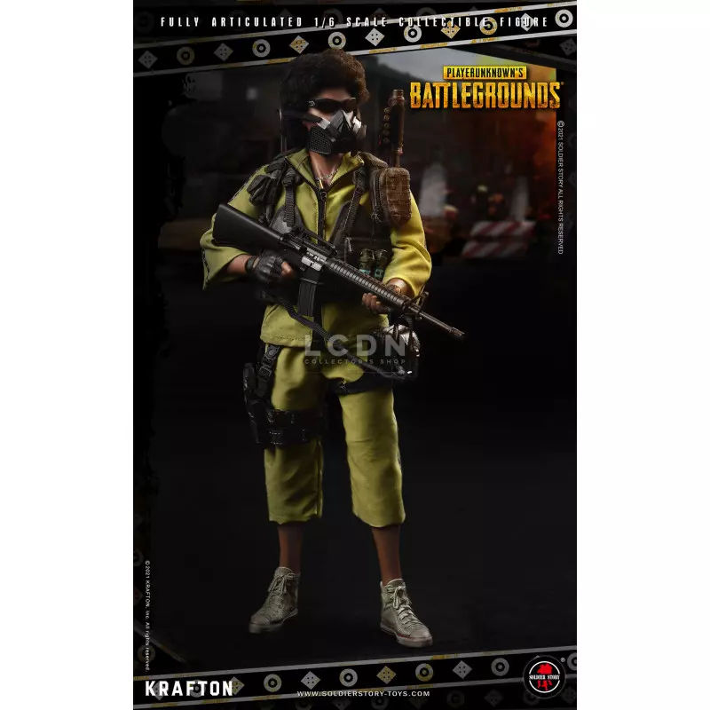 PlayerUnknown s Battlegrounds PUBG Action Figure 1 6 SSG 003 SOLDIER STORY