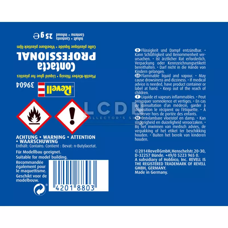 Contacta Professionnelle Liquid glue Revell 39604