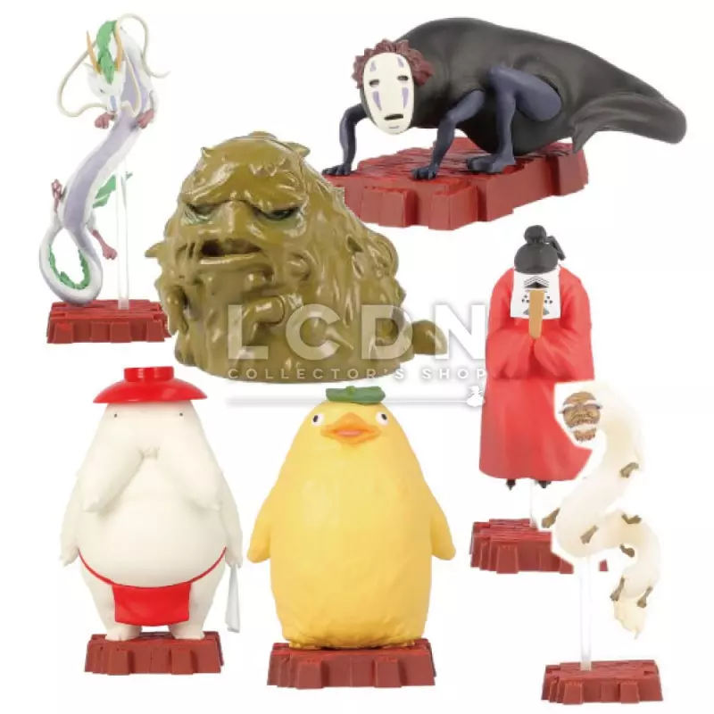 Studio Ghibli Le Voyage de Chihiro Boite de 8 Figurines Collection