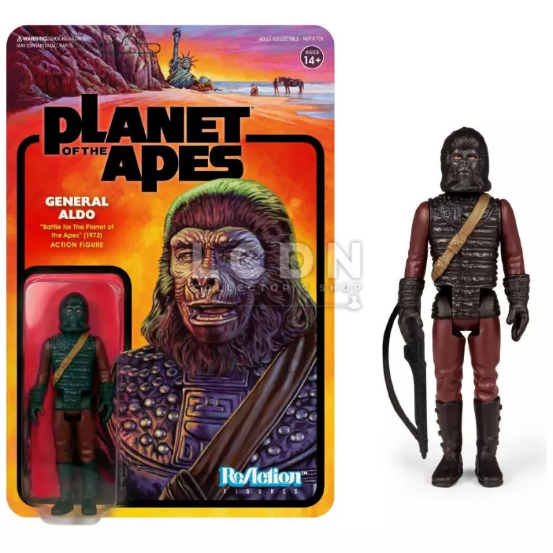 Planet of the Apes ReAction Action Figure General Aldo 10 cm