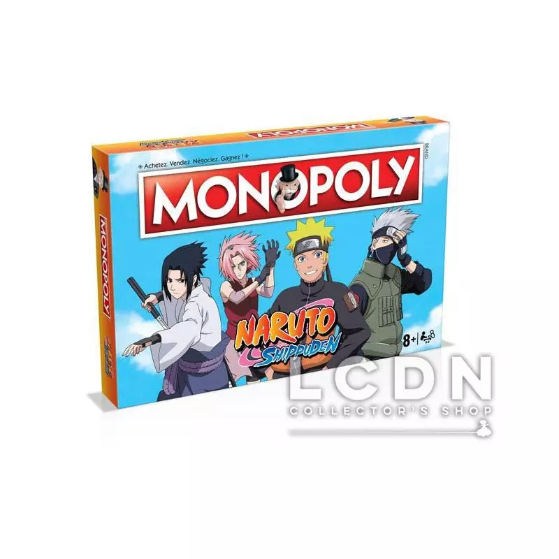 Naruto Shippuden Monopoly Version Française