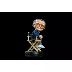 Stan Lee Statue Mini Co. PVC Blue Shirt Version 14cm