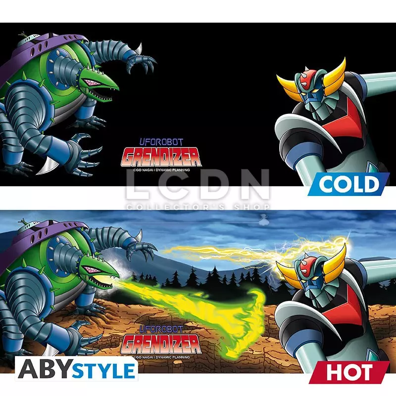 Goldorak (Grendizer) Mug Thermo-Réactif Goldorak vs Giru 460ml