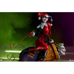 DC Comics Statue Diorama Harley Quinn et Le Joker 35cm