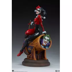 DC Comics Statue Diorama Harley Quinn et Le Joker 35cm