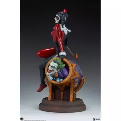 DC Comics Statue Diorama Harley Quinn et Le Joker 35cm