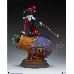 DC Comics Statue Diorama Harley Quinn et Le Joker 35cm