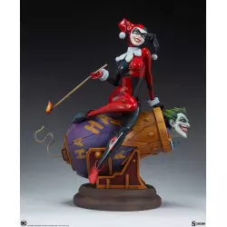 DC Comics Statue Diorama Harley Quinn et Le Joker 35cm