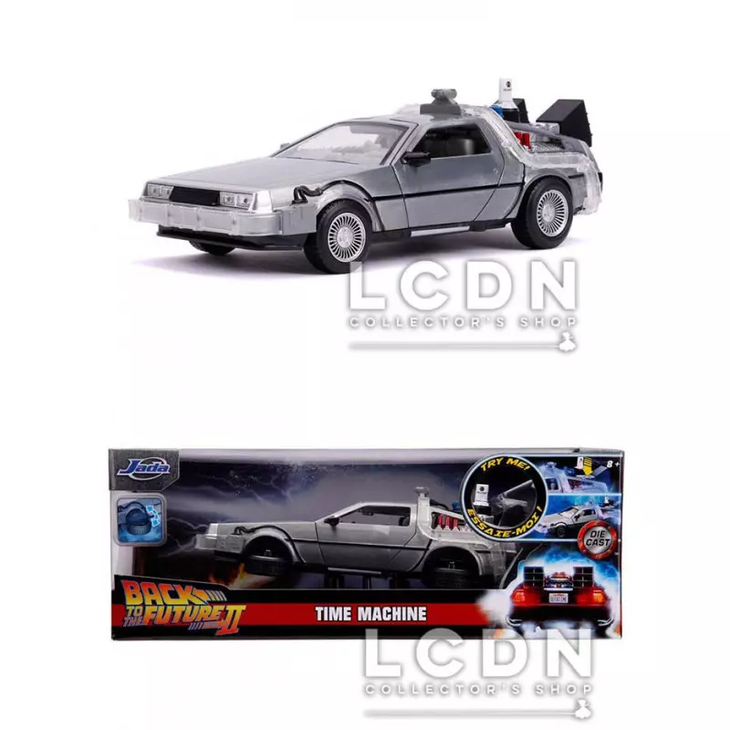 Jada Back to the Future DeLorean Time Machine 1:32 au meilleur