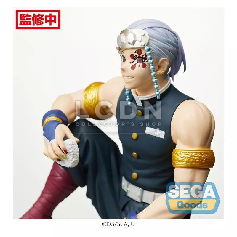 Demon Slayer Kimetsu no Yaiba Figurine Tengen Uzui Premium Perching 11cm