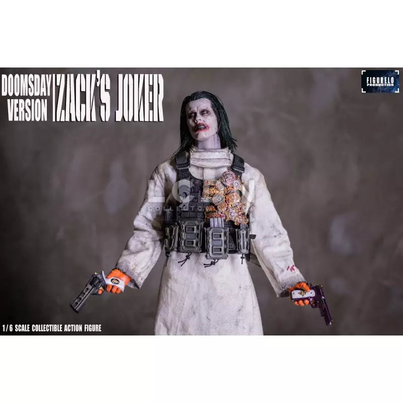 Clown Action Figure 1/6 Doomsday Version FIGURELO Production 30cm