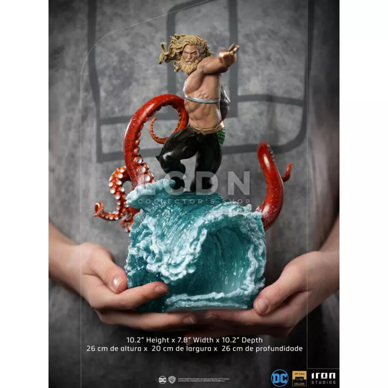 DC Comics Statue 1/10 Deluxe Art Scale Aquaman 26cm