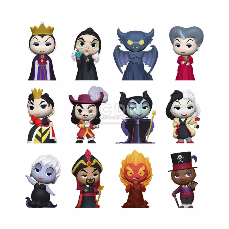 Disney Mystery Minis Présentoir Figurines Disney Villains (12) 5cm