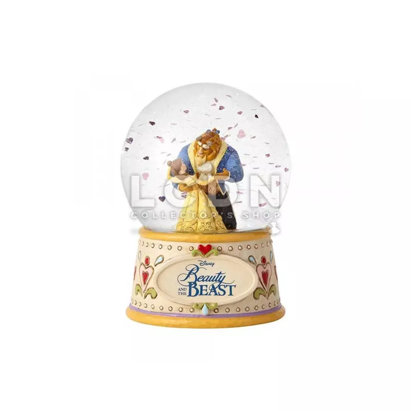 Disney La Belle et la Bête Boule à Neige Moonlight Waltz 16cm