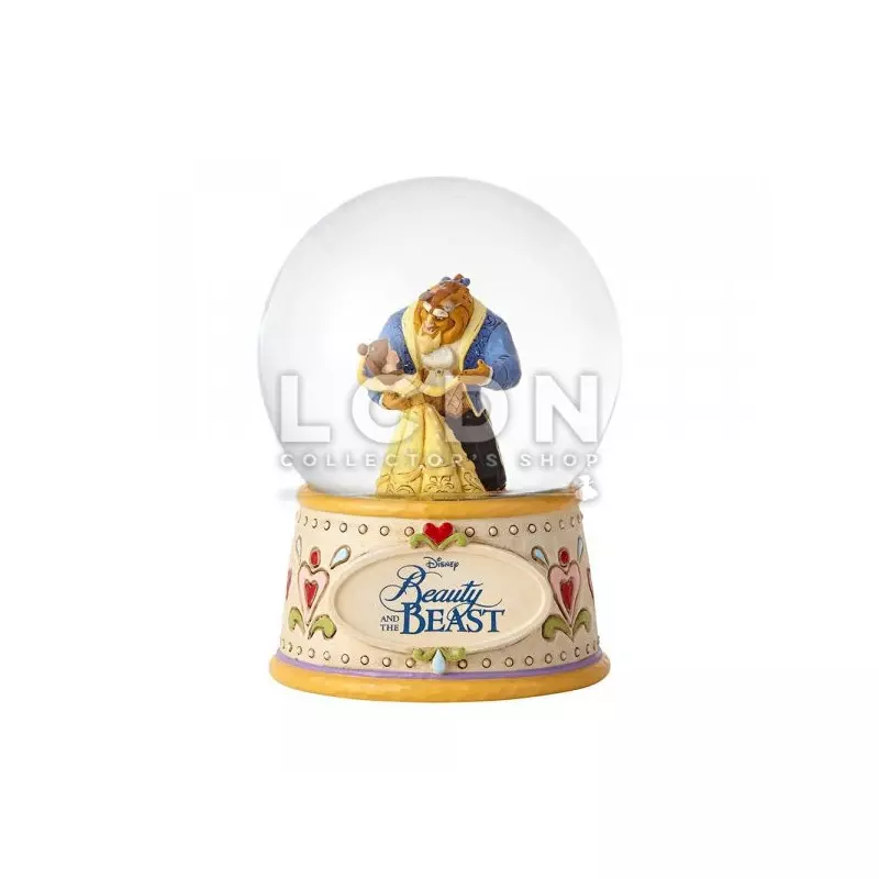 Disney Beauty and the Beast Waterball Moonlight Waltz 16cm