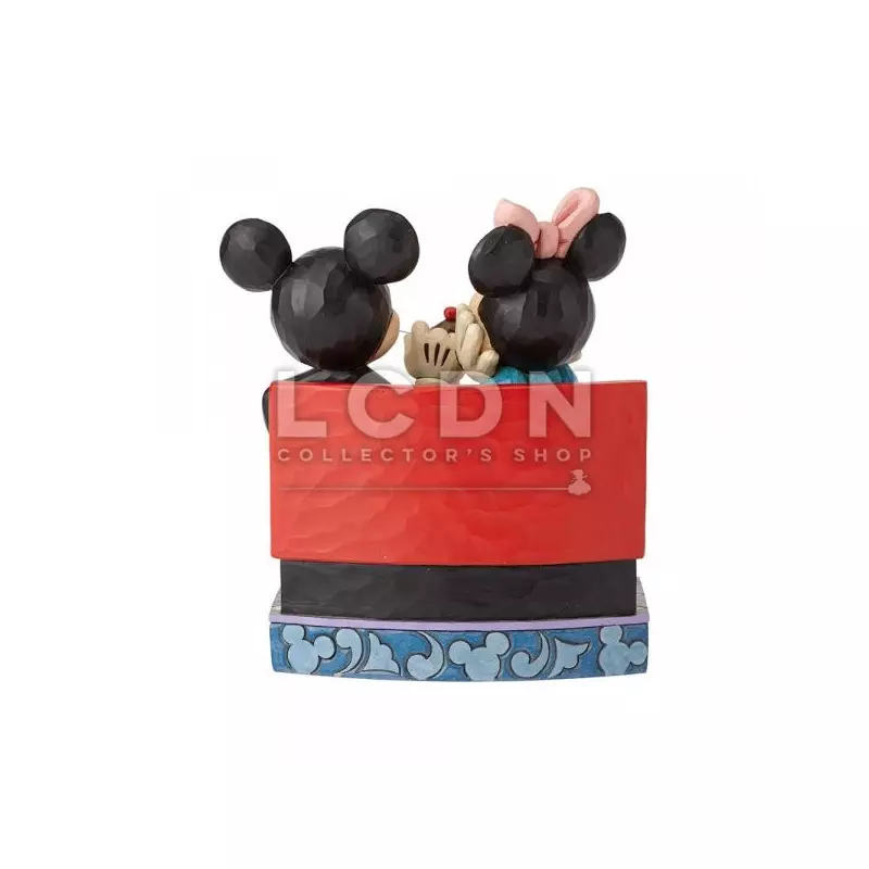 Enesco: Disney Traditions Mickey and Minnie Mouse at Soda Shop Love Comes  in Many Flavors by Jim Shore