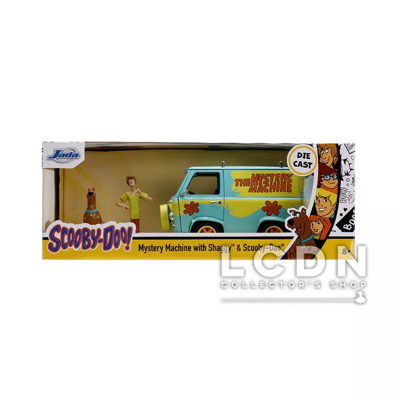 Jada toys 1/32 Hollywood Rides Mystery Machine Scooby-Doo Vehicle  Multicolor