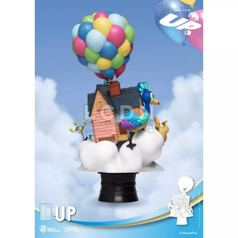 Disney Diorama PVC D-Stage Là Haut 15cm
