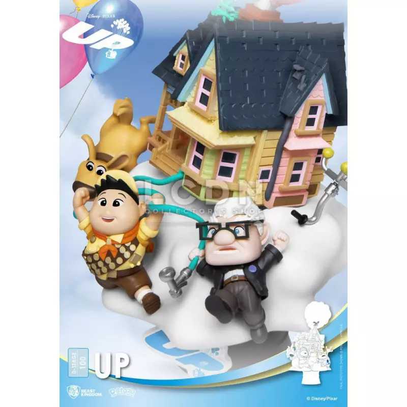 Disney Diorama PVC D-Stage Là Haut 15cm