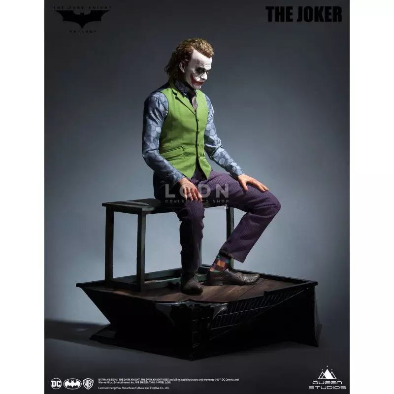 Batman The Dark Knight Statue 1/3 Heath Ledger Joker Special Edition Rooted Hair 52cm number 207