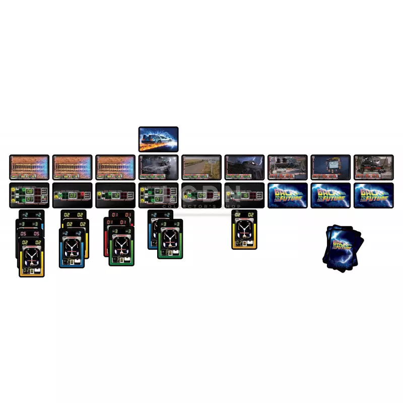 Retour vers le Futur Shuffle Jeu de cartes à jouer (Multilingues)
