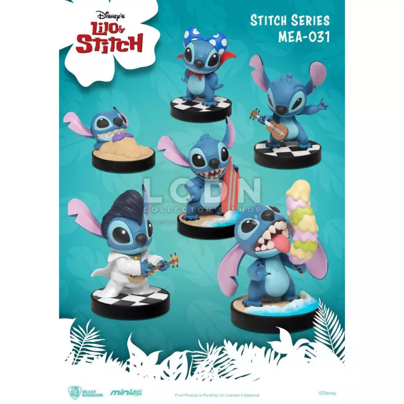 Lilo & Stitch Set de 6 Figurines Mini Egg Attack Stitch 8 cm