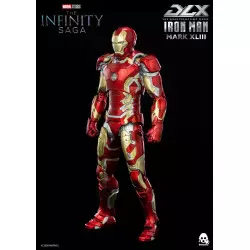 Avengers Infinity Saga DLX Iron Man Mark 43 Threezero 3Z0247 Diecast Action Figurine 1/12 16.5cm