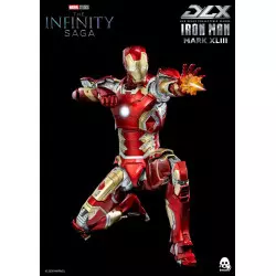 Avengers Infinity Saga DLX Iron Man Mark 43 Threezero 3Z0247 Diecast Action Figurine 1/12 16.5cm
